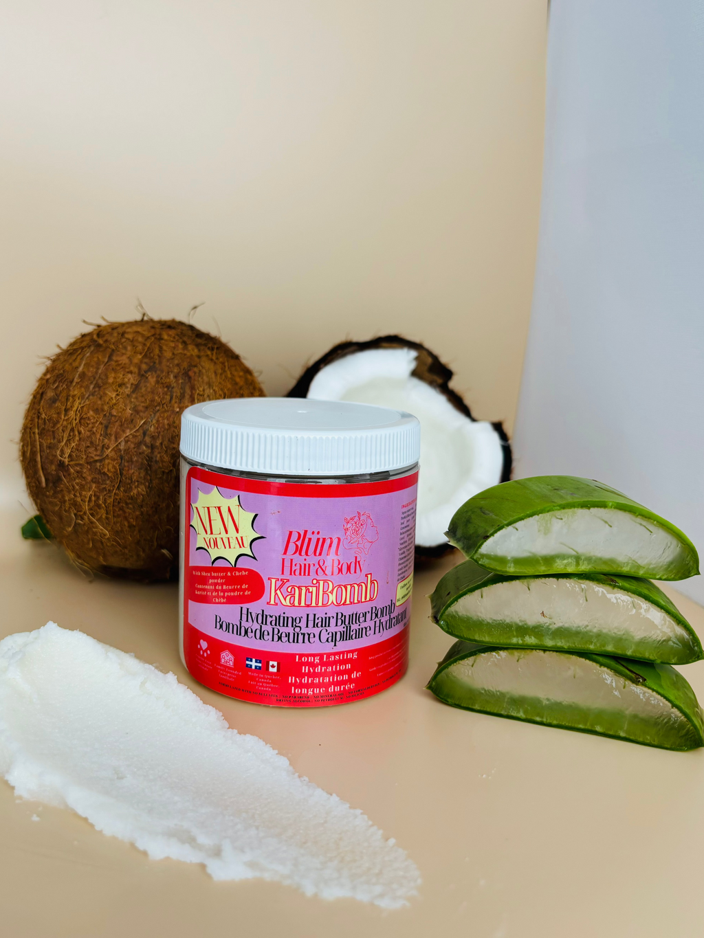 KARIBOMB - Long Lasting Hydrating Hair Butter Conditioner