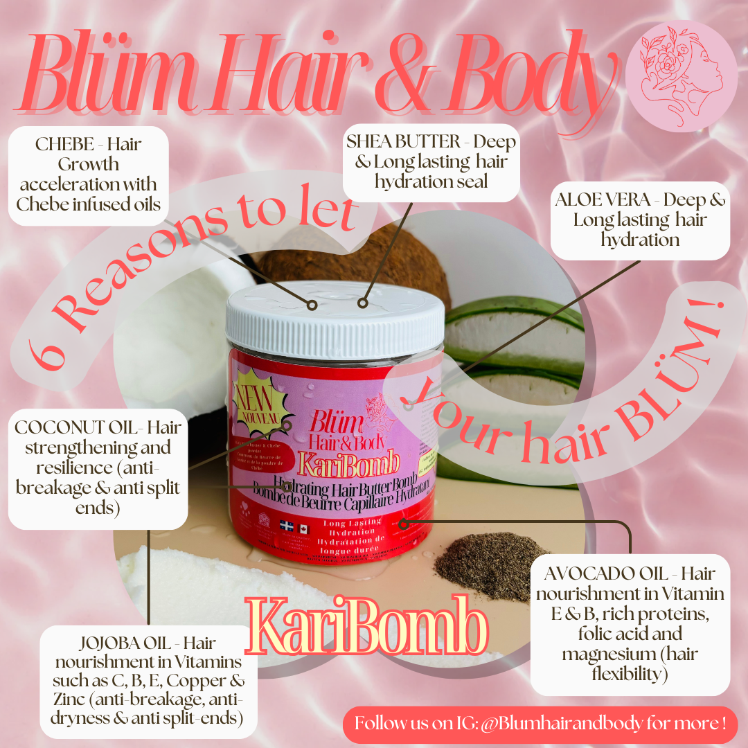 KARIBOMB - Long Lasting Hydrating Hair Butter Conditioner